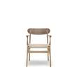 CH26 Dining Chair - walnut-oak-natural-paper cord