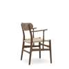 CH26 Dining Chair - walnut-oil-natural-paper cord