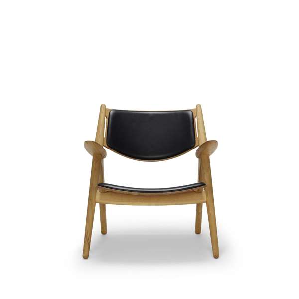 CH28P Lounge Chair - Upholstered - oak-oil-thor 301