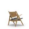 CH28P Lounge Chair - Upholstered - oak-oil-thor 301