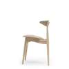 CH33T Dining Chair - Un-upholstered - oak-white oil
