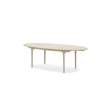 CH339 Eliptical Dining Table- Extendable - oak-soap