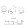 Diagram - CH468 Oculus Lounge Chair
