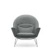 CH468 Oculus Lounge Chair - fiord-151-stainless-steel