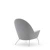 CH468 Oculus Lounge Chair - fjord-151-stainless-steel