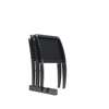 MG501 Cuba Lounge Chair - oak-black-cotton-webbing-black-rack