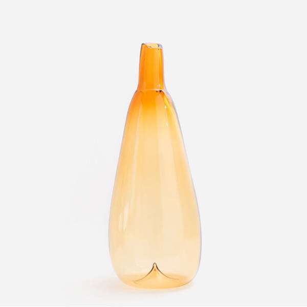Bottle Vessel Amber 