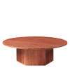 Epic Coffee Table - Round 110 - Red Travertine