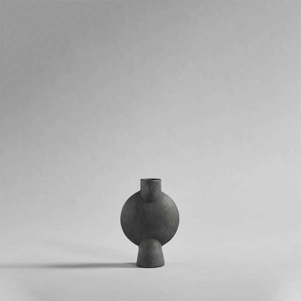 Sphere Vase Bubl Mini - Dark Grey