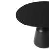 Coin Coffee Table - Black Laminate Top