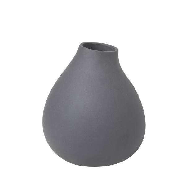Nona Porcelain Vase Pewter