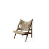 Knitting Chair Sheepskin - Walnut/Sahara