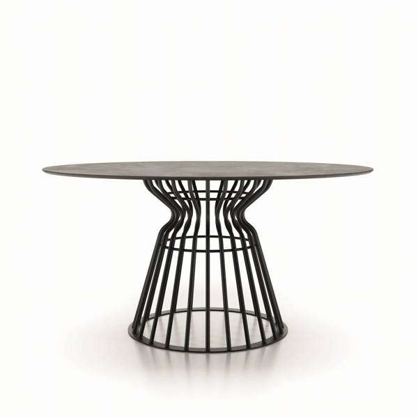 Bomber Round Dining Table