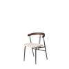 Violin Dining Chair Seat Upholstered