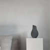 Origami Vase Small Dark Grey