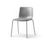 Pato Dining Chair Seat Upholstered Metal Base