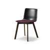 Pato Dining Chair Wood Base Seat Upholstered