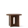 Androgyne Side Table 50 Walnut Top