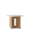 Androgyne Side Table 50 Natural Oak/Stone Top