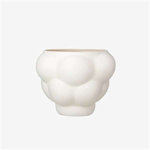 Balloon Ceramic Bowl - Raw White