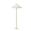 GUBI 9602 Floor Lamp Brass wicker willow