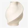 Pirout Ceramic Vase -Shape 02 Raw White