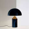 Atollo Metal Table Lamp - Medium Black