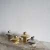 HEIN STUDIO Doublet Candleholder Small Gold