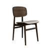 NY11 Dining Chair - Dark Smoked Oak - Seat Upholstered