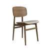 NY11 Dining Chair - Light Smoked Oak - Seat Upholstered