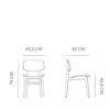 Diagram - NY11 Dining Chair