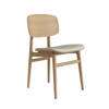 NY11 Dining Chair - Natural Oak - Seat Upholstered