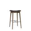 NY11 Bar Stool - Light Smoked Oak - Counter Height Seat Upholstered
