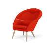 Oda Lounge Chair - HALLINGDAL 65 600 NATURAL OAK