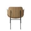 The Penguin Lounge Chair - natural oak