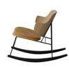 The Penguin Rocking Chair - natural oak solid black ash rocker dakar 0250