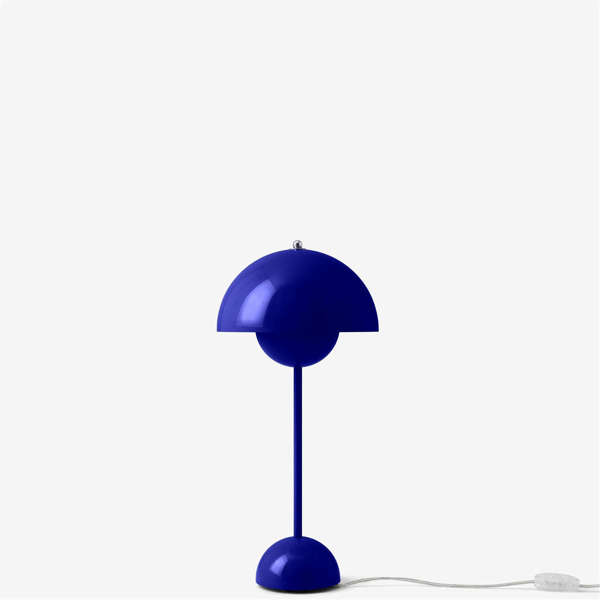 Flowerpot Table Lamp VP3 - Cobalt Blue