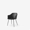 Rely Dining Armchair Un-upholstered-HW33_black_plastic_shell black_base