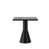 Draft Table Square 68 dining table black stained ash