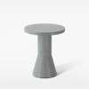 Draft Table Round ø40 side table grey stained ash