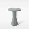 Draft Table Round ø50 coffee table grey stained ash