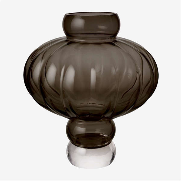 Balloon Glass Vase - Shape 03 Smoke