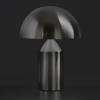 Atollo Metal Table Lamp -Large - Black Nickel