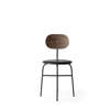 Afteroom Dining Chair Plus- Leather Seat/ Walnut Back - Front