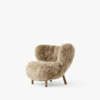 Little Petra Lounge Chair - Oak Legs - Sheepskin Honey 50mm