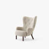 Petra Lounge Chair - karakorum 003 walnut