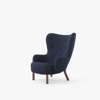 Petra Lounge Chair - Vidar 554 walnut